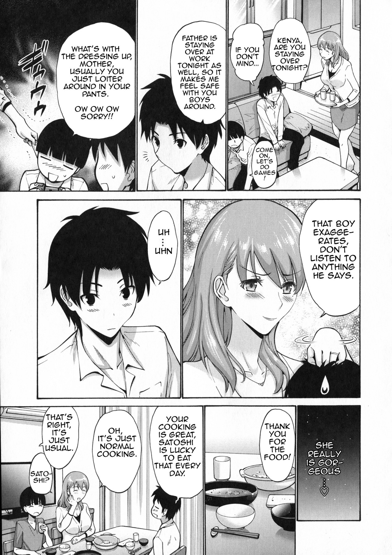 Hentai Manga Comic-My Friend's Mother is Mine-Read-4